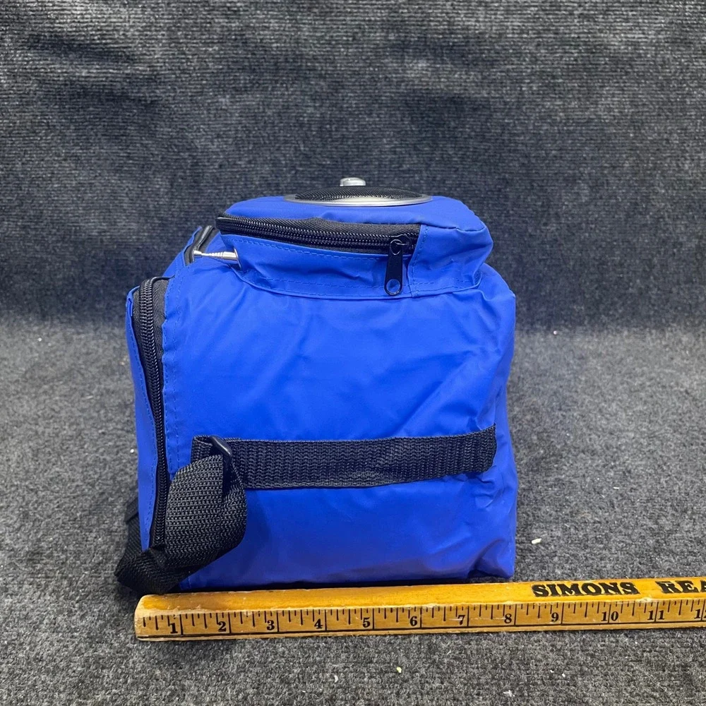 California Innovations Collapsible Blue MusiCooler AM FM‎ Radio Aux Speaker Bag